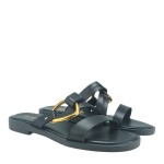 Γυναικεία δερμάτινα σανδάλια BAROCCO VENUS-61154 BLACK Γυναικεία δερμάτινα σανδάλια BAROCCO VENUS-61154 BLACK