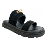 ΓΥΝΑΙΚΕΙΟ ΧΑΜΗΛΟ ΔΕΡΜΑΤΙΝΟ ΣΑΝΔΑΛΙ flatforms PRIME 612 BLACK ΓΥΝΑΙΚΕΙΟ ΧΑΜΗΛΟ ΔΕΡΜΑΤΙΝΟ ΣΑΝΔΑΛΙ flatforms PRIME 612 BLACK