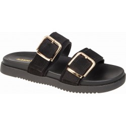 ΓΥΝΑΙΚΕΙΟ ΧΑΜΗΛΟ  ΣΑΝΔΑΛΙ flatforms ADAMS SHOES 829-26030 BLACK