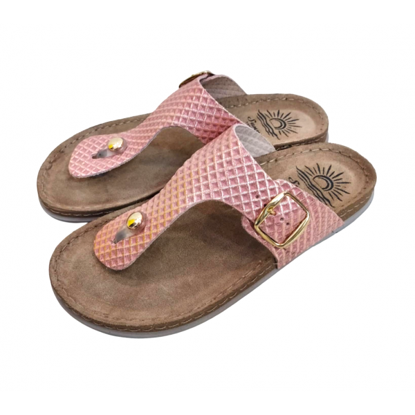 Γυναικεία δερμάτινα σανδάλια Sunny Sandals by FILD ANATOMIC SIENNA-50301 ROSA Γυναικεία δερμάτινα σανδάλια Sunny Sandals by FILD ANATOMIC SIENNA-50301 ROSA