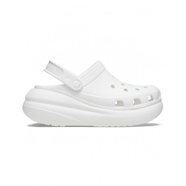 Γυναικείο crocs Classic Crush Clog - Bone 207521-100 ΛΕΥΚΟ