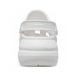 Γυναικείο crocs Classic Crush Clog - Bone 207521-100 ΛΕΥΚΟ