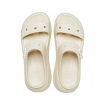 ΓΥΝΑΙΚΕΙΟ CROCS CLASSIC CRUSH SANDAL 207670-2Y2 ΜΠΕΖ ΓΥΝΑΙΚΕΙΟ CROCS CLASSIC CRUSH SANDAL 207670-2Y2 ΜΠΕΖ