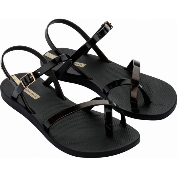 ΓΥΝΑΙΚΕΙΑ ΠΕΔΙΛΑ IPANEMA Fashion Sand VIII Fem 780-25344 (82842-21112) black gold