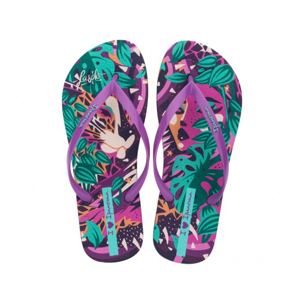 ΓΥΝΑΙΚΕΙΑ ΣΑΓΙΟΝΑΡΑ IPANEMA graffiti v donna 780-26369 [83814-BO595] LILAC-GREEN