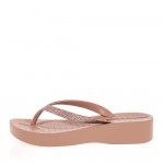 ΓΥΝΑΙΚΕΙΑ ΣΑΓΙΟΝΑΡΑ IPANEMA ANATOMICA MESH CHIC PLAT FEM 780-26345 [83386-BP605] BROWN GLITTER