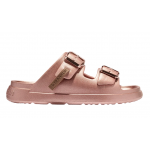 Γυναικεία ανατομικά σανδάλια D.Franklin Vibe Foam 2 Buckles DFSH413002 Met Rose Gold