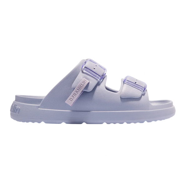 Γυναικεία ανατομικά σανδάλια D.Franklin Vibe Foam 2 Buckles DFSH413003 Cristal Violet Γυναικεία ανατομικά σανδάλια D.Franklin Vibe Foam 2 Buckles DFSH413003 Cristal Violet