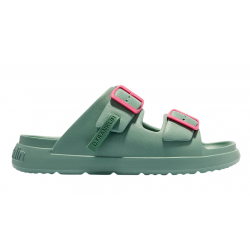Γυναικεία ανατομικά σανδάλια D.Franklin Vibe Foam 2 Buckles DFSH413005 Deep Sea Mix
