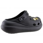 Γυναικεία παντοφλάκια θαλλάσης με pins clogs adams shoes 892-25101 BLACK