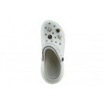 Γυναικεία παντοφλάκια θαλλάσης με pins clogs adams shoes 892-25101 ΛΕΥΚΟ