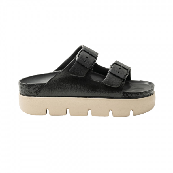 Γυναικεία Σανδάλια δίσολα Ateneo Sea Sandals 104 BLACK
