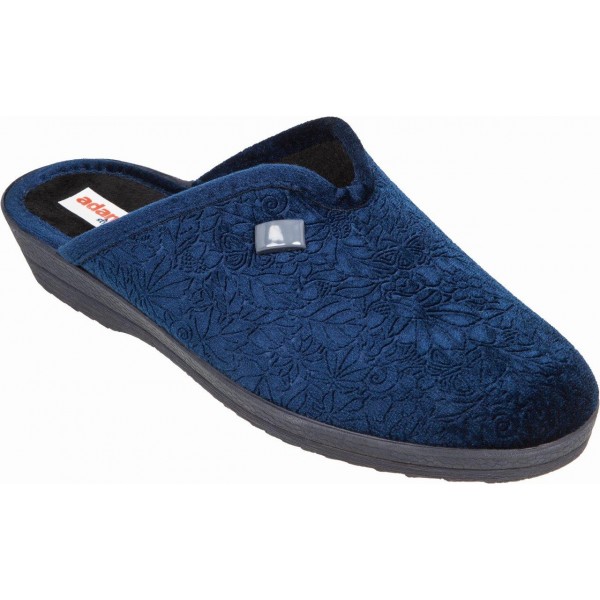 ADAMS SHOES ΓΥΝΑΙΚΕΙΕΣ ΧΕΙΜΕΡΙΝΕΣ ΠΑΝΤΟΦΛΕΣ 624-24672 ΜΠΛΕ