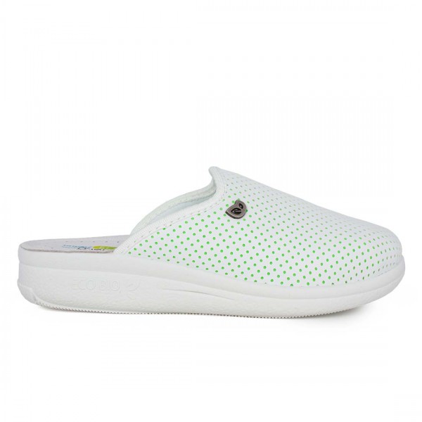 ΓΥΝΑΙΚΕΙΑ ΑΝΑΤΟΜΙΚΑ ΣΑΜΠΟ ECO BIO C6241403-1 WHITE/GREEN