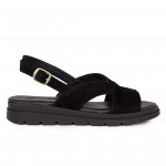 ΓΥΝΑΙΚΕΙΟ ΔΕΡΜΑΤΙΝΟ ΑΝΑΤΟΜΙΚΟ ΠΕΔΙΛΟ PRIVE BY SHOES365 55 ΜΑΥΡΟ