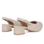 Γυναικεία Ανατομικά peep toe πέδιλα PICCADILLY Micro Fiber 779-25198-27 [114044-25] Μπέζ