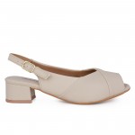 Γυναικεία Ανατομικά peep toe πέδιλα PICCADILLY Micro Fiber 779-25198-27 [114044-25] Μπέζ