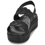 Γυναικείες Πλατφόρμες CROCS Brooklyn Woven Upper Low 209977-060 BLACK