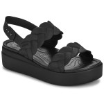 Γυναικείες Πλατφόρμες CROCS Brooklyn Woven Upper Low 209977-060 BLACK