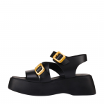ΓΥΝΑΙΚΕΙΟ ΔΕΡΜΑΤΙΝΟ  ΠΕΔΙΛΟ ΠΛΑΤΦΟΡΜΑ LIAS LEATHER  25800 ΜΑΥΡΟ