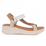 ΓΥΝΑΙΚΕΙΟ ΔΕΡΜΑΤΙΝΟ ΑΝΑΤΟΜΙΚΟ ΠΕΔΙΛΟ SPARWOMAN by Oh! My Sandals 5663 DOYA BLANCO COMBI ΓΥΝΑΙΚΕΙΟ ΔΕΡΜΑΤΙΝΟ ΑΝΑΤΟΜΙΚΟ ΠΕΔΙΛΟ SPARWOMAN by Oh! My Sandals 5663 DOYA BLANCO COMBI