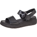 Γυναικεία ανατομικά Πέδιλα Δέρμα Relaxshoe by adams 580-26004 BLACK