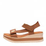 ΓΥΝΑΙΚΕΙΟ ΔΕΡΜΑΤΙΝΟ ΑΝΑΤΟΜΙΚΟ ΠΕΔΙΛΟ SPARWOMAN by Oh! My Sandals 5973 DOYA TAUPE