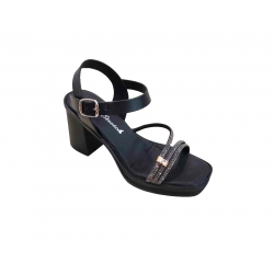 ΓΥΝΑΙΚΕΙΟ ΔΕΡΜΑΤΙΝΟ ΑΝΑΤΟΜΙΚΟ ΠΕΔΙΛΟ stretch shoes 654 black