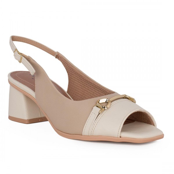 Γυναικεία Ανατομικά peep toe πέδιλα PICCADILLY Micro Fiber 779-25128-27 [715023-9] Μπέζ