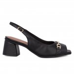 Γυναικεία Ανατομικά peep toe πέδιλα PICCADILLY Micro Fiber 779-25128-26 [715023-6]  black