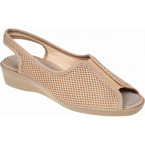 ADAMS SHOES ΓΥΝΑΙΚΕΙΟ ΚΑΛΟΚΑΙΡΙΝΟ ΑΝΑΤΟΜΙΚΟ ΠΕΔΙΛΟ ΥΦΑΣΜΑ 624-25001 ΜΠΕΖ
