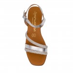 ΓΥΝΑΙΚΕΙΟ ΔΕΡΜΑΤΙΝΟ ΑΝΑΤΟΜΙΚΟ ΠΕΔΙΛΟ SPARWOMAN by Oh! My Sandals 5614 DUNA PLATA COMBI ΓΥΝΑΙΚΕΙΟ ΔΕΡΜΑΤΙΝΟ ΑΝΑΤΟΜΙΚΟ ΠΕΔΙΛΟ SPARWOMAN by Oh! My Sandals 5614 DUNA PLATA COMBI