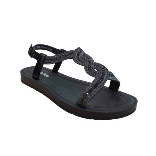 ΓΥΝΑΙΚΕΙΟ ΧΑΜΗΛΟ ΣΑΝΔΑΛΙ ΜΕ ΣΤΡΑΣ SABINO 668-23032-F50 BLACK ΓΥΝΑΙΚΕΙΟ ΧΑΜΗΛΟ ΣΑΝΔΑΛΙ ΜΕ ΣΤΡΑΣ SABINO 668-23032-F50 BLACK