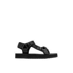 Γυναικεία ανατομικά σανδάλια D.Franklin DFSH361015 Forest Nylon Met Black