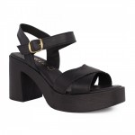 ΓΥΝΑΙΚΕΙΟ ΔΕΡΜΑΤΙΝΟ ΑΝΑΤΟΜΙΚΟ ΠΕΔΙΛΟ PRIVE BY SHOES365 53 ΜΑΥΡΟ