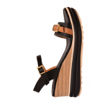 ΓΥΝΑΙΚΕΙΟ ΔΕΡΜΑΤΙΝΟ ΑΝΑΤΟΜΙΚΟ ΠΕΔΙΛΟ SPARWOMAN by Oh! My Sandals 5993 DOYA NEGRO