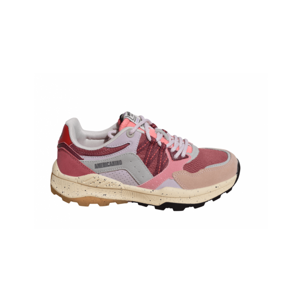 Γυναικεία Sneakers anatomic Memory Foam AMERICANINO AMW516X18 εκρού Γυναικεία Sneakers anatomic Memory Foam AMERICANINO AMW516X18 εκρού