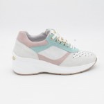 Γυναικεία δερμάτινα Sneakers descanflex anatomic 80028 ΛΕΥΚΟ