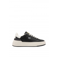D.Franklin UNISEX Sneakers Court Basket Basic DFSH321085 Black