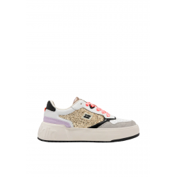 ΓΥΝΑΙΚΕΙΑ D.Franklin Sneakers  Court Flag DFSH321089 Glitter Gold