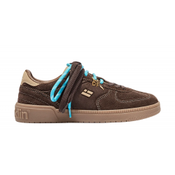 D.Franklin UNISEX Sneakers Rebel Lab Suede DFSH387018 Brown 