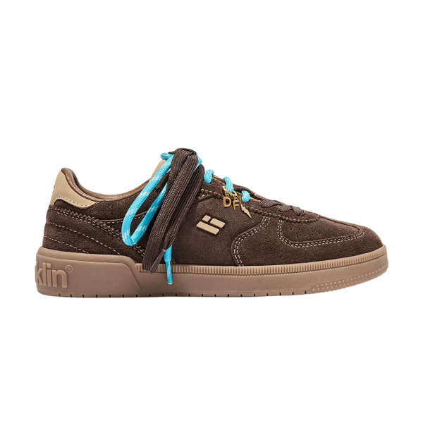D.Franklin UNISEX Sneakers Rebel Lab Suede DFSH387018 Brown 