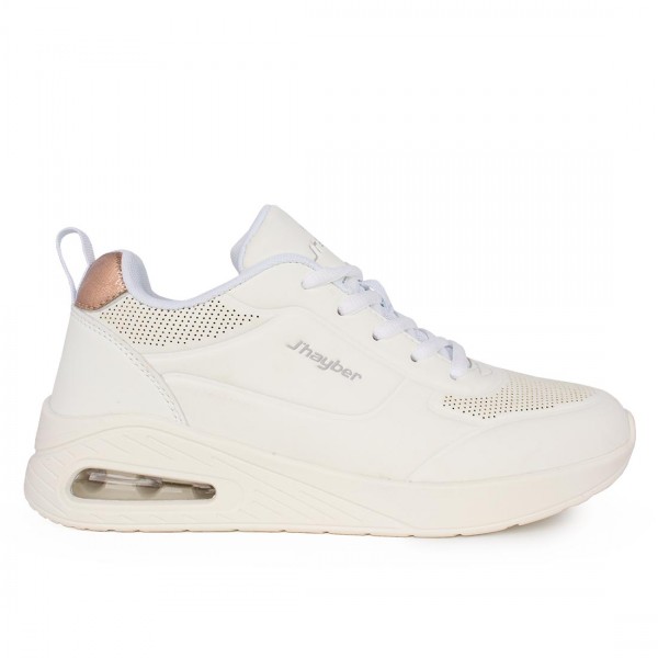 Γυναικεία Sneakers anatomic Jhayber με memory foam ZS582358-1009 white
