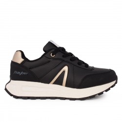 Γυναικεία Sneakers anatomic Jhayber με memory foam ZS582426-20018 black