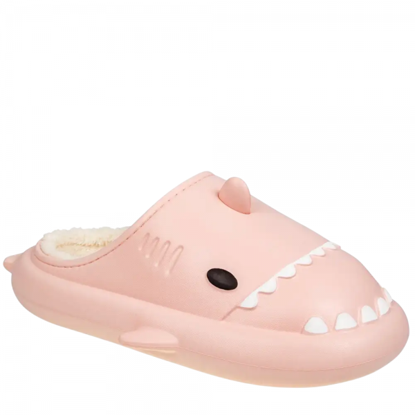 Κορίτσι παντοφλάκια clogs με γούνα adams shoes 901-25520 ρόζ