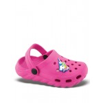 Κοριτσίστικα παντοφλάκια clogs μονόκερος CUBANITAS 08/136 φουξ