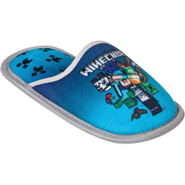 Παιδικά χειμερινά παντοφλάκια minecraft adams shoes 904-26521 ΜΠΛΕ Παιδικά χειμερινά παντοφλάκια minecraft adams shoes 904-26521 ΜΠΛΕ
