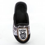Παιδική χειμερινή παντόφλα ORIGINAL PAOK FC FAME PA-NL007 μαύρο