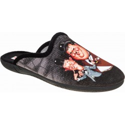 ADAMS SHOES ΑΝΔΡΙΚΕΣ ΧΕΙΜΕΡΙΝΕΣ ΠΑΝΤΟΦΛΕΣ 624-25527 ΜΑΥΡΟ