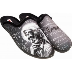 ADAMS SHOES ΑΝΔΡΙΚΕΣ ΧΕΙΜΕΡΙΝΕΣ ΠΑΝΤΟΦΛΕΣ 624-25535 ΜΑΥΡΟ